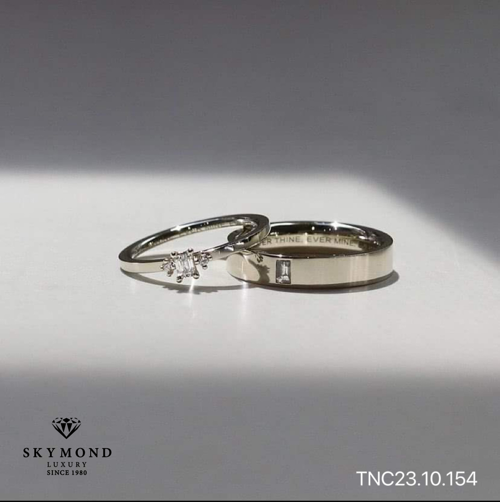 mẫu nhẫn cưới Skymond