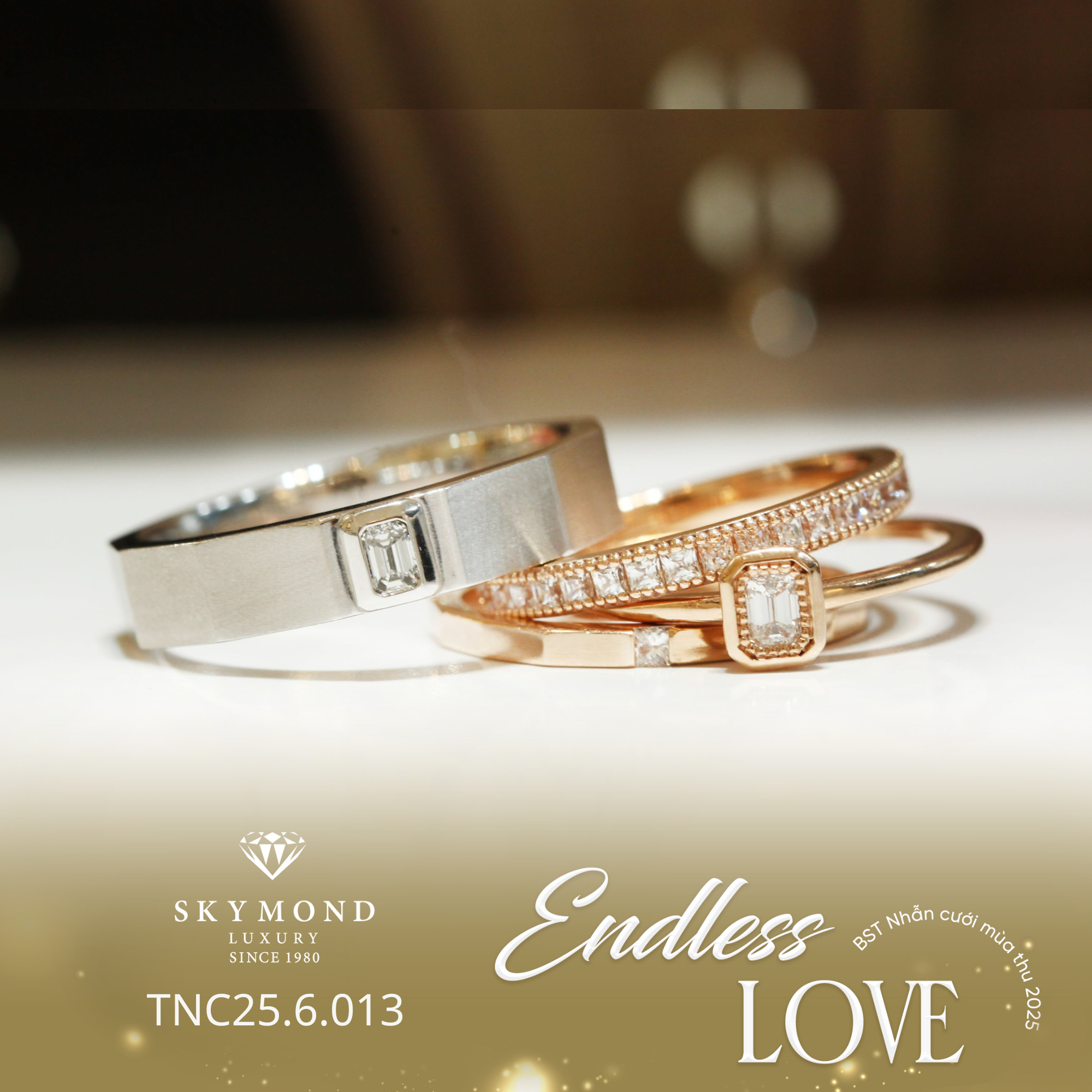 nhẫn cưới skymond